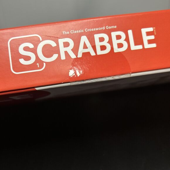 Scrabble Board Game, Classic Word Game For Kids Ages 8 and Up, Fun Family Game - Picture 7 of 8